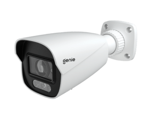 NDAA 2MP H.265 IP IR Bullet Camera 2.8-12mm Lens Dual Illumination - White