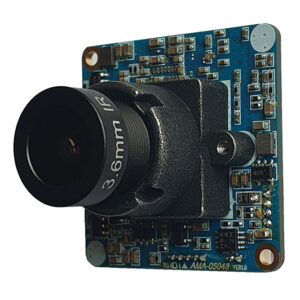 NDAA 5MP H.265 Triple Stream PCB Camera 3.6mm M12 3mp Lens 32x32mm Board