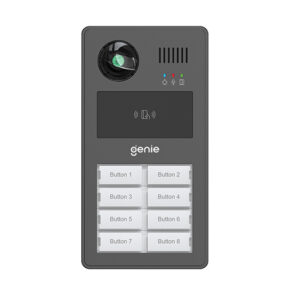 NDAA 2MP Video Intercom Door Station 1 to 8 Button, Card Reader, IK8, IP65, PoE